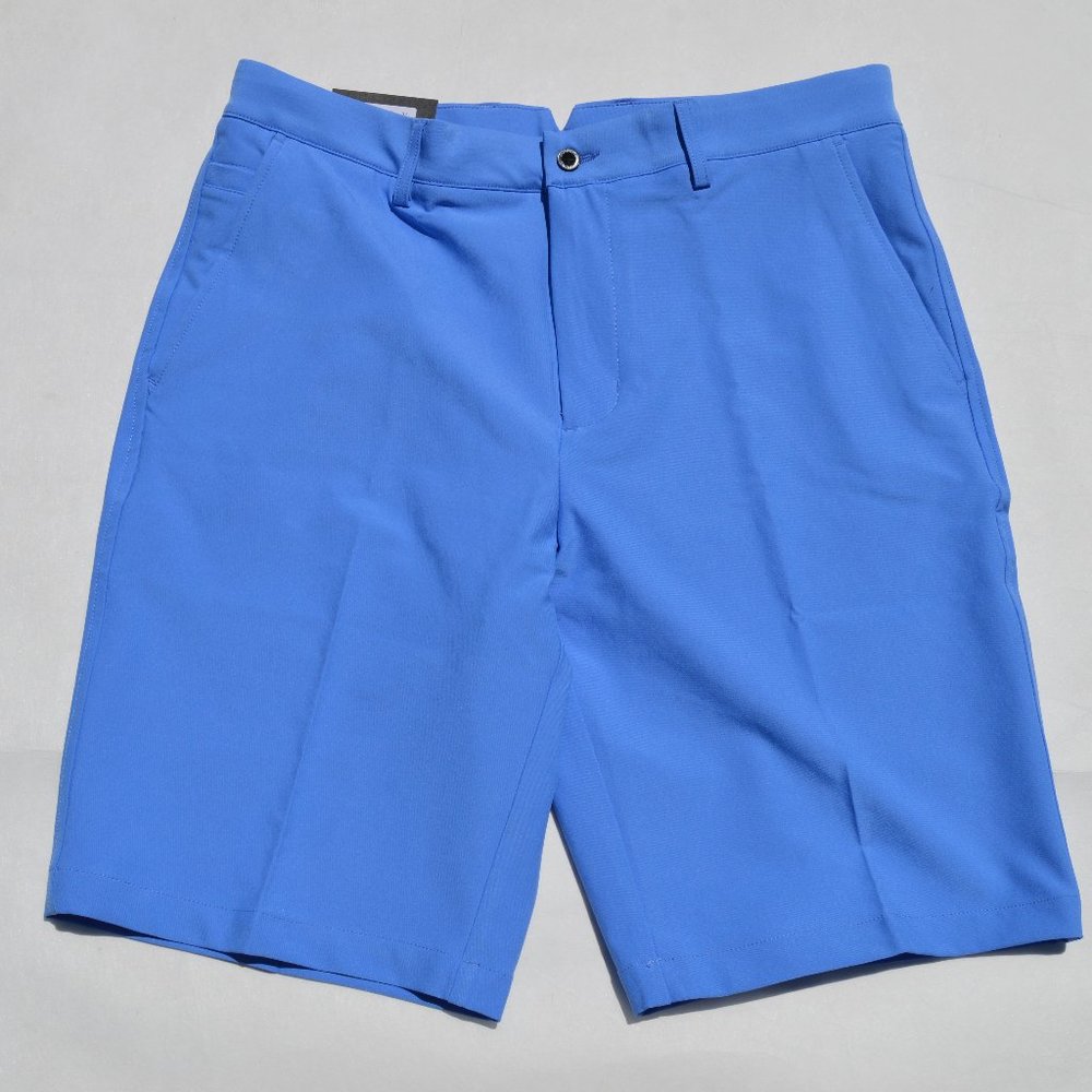 DUNNING GOLF PLAYER FIT WOVEN 10" SHORT Color Surf Blue Size 32, 36 & 38 (New)